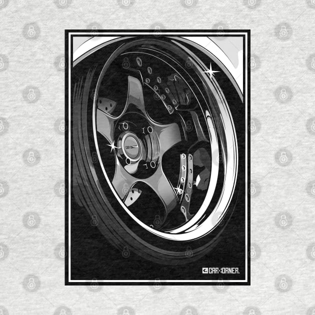 Wheel - SSR SP1 - CarCorner by CarCorner - Automotive Artwork